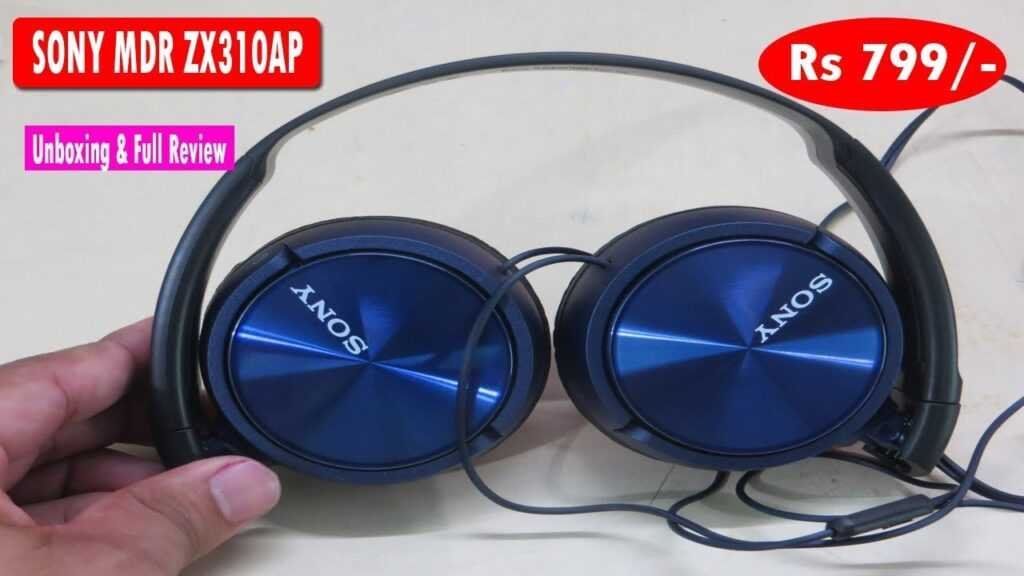 Sony MDR-ZX310AP Wired Headset with Mic Review