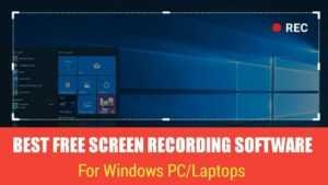 Best free screen recording software in 2022 || TECH FOR U