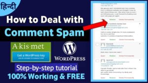 Get Rid Of Spam Comments In WordPress