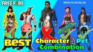 Top 5 Best Character and pet combinations in Free Fire