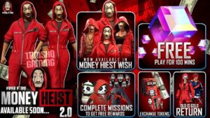 Free Fire x Money Heist 2.0