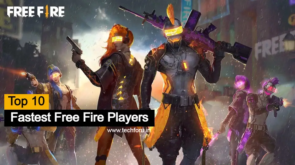 Fastest Free Fire Players