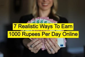 7 Realistic Ways To Earn 1000 Rupees Per Day Online