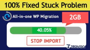 How To Fix A Stuck All-in-One WP Migration Import
