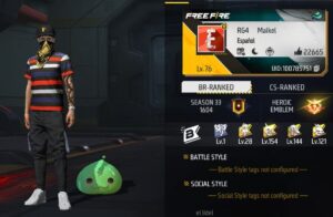 RG4 Maikel’s Free Fire ID & Stats