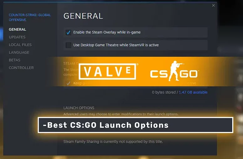 CS:GO Launch Options
