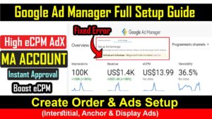 Google Ad Manager Full Setup Guide (2023)