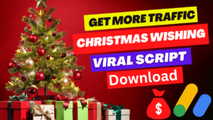 Christmas Wishing Viral Script Free Download -Advanced Script for Blogger