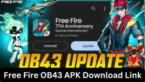 Free Fire OB43 APK Download Link
