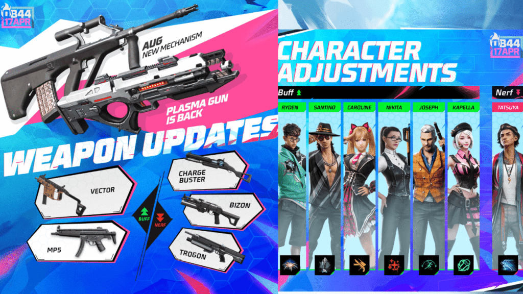 Free Fire OB44 APK Download Link: How To Install, check now Free Fire OB44 feature