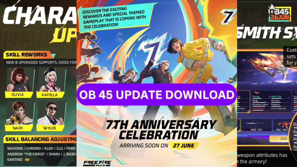 Free Fire OB45 APK Download Link: How To Install, check now Free Fire OB45 APK Download Link