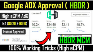 HBDR AdX approval For Free
