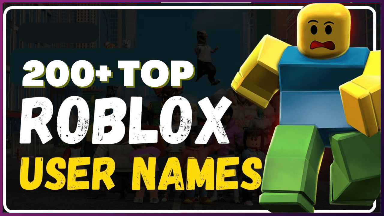 Roblox Username Ideas