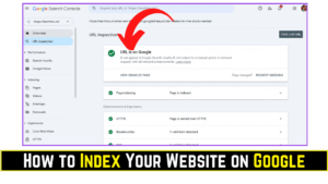 How to Index Your Website on Google