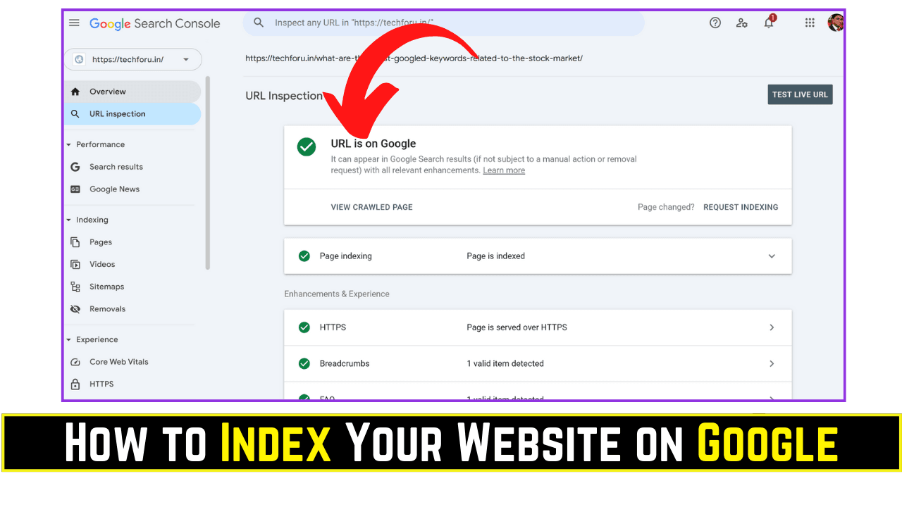 How to Index Your Website on Google