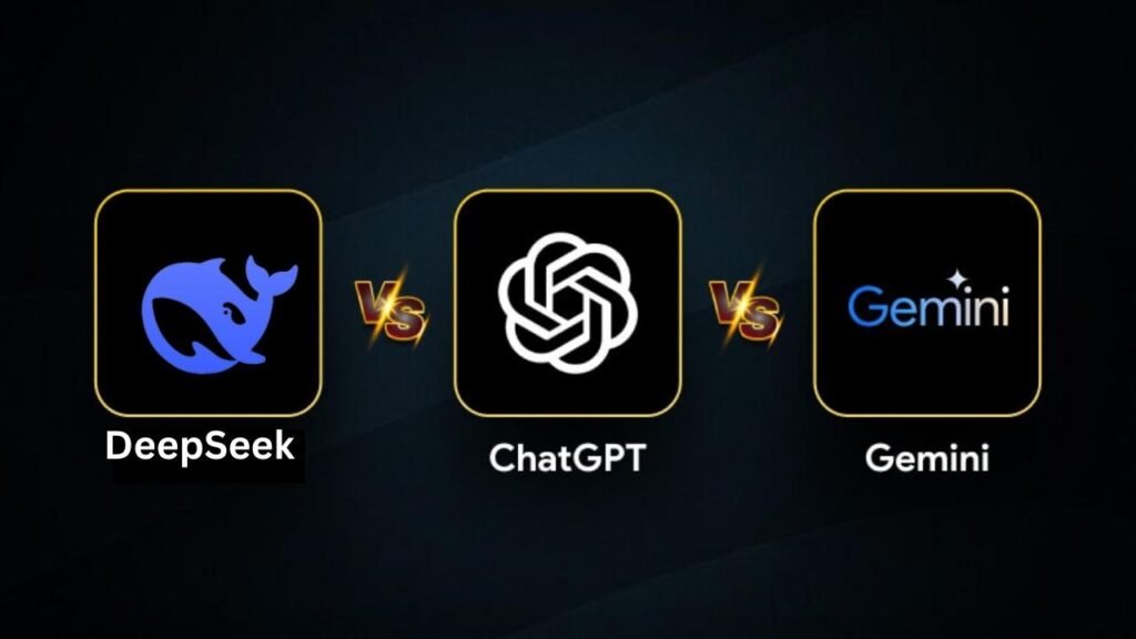 DeepSeek AI vs. ChatGPT vs. Gemini AI