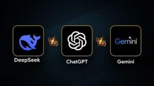 DeepSeek AI vs. ChatGPT vs. Gemini AI