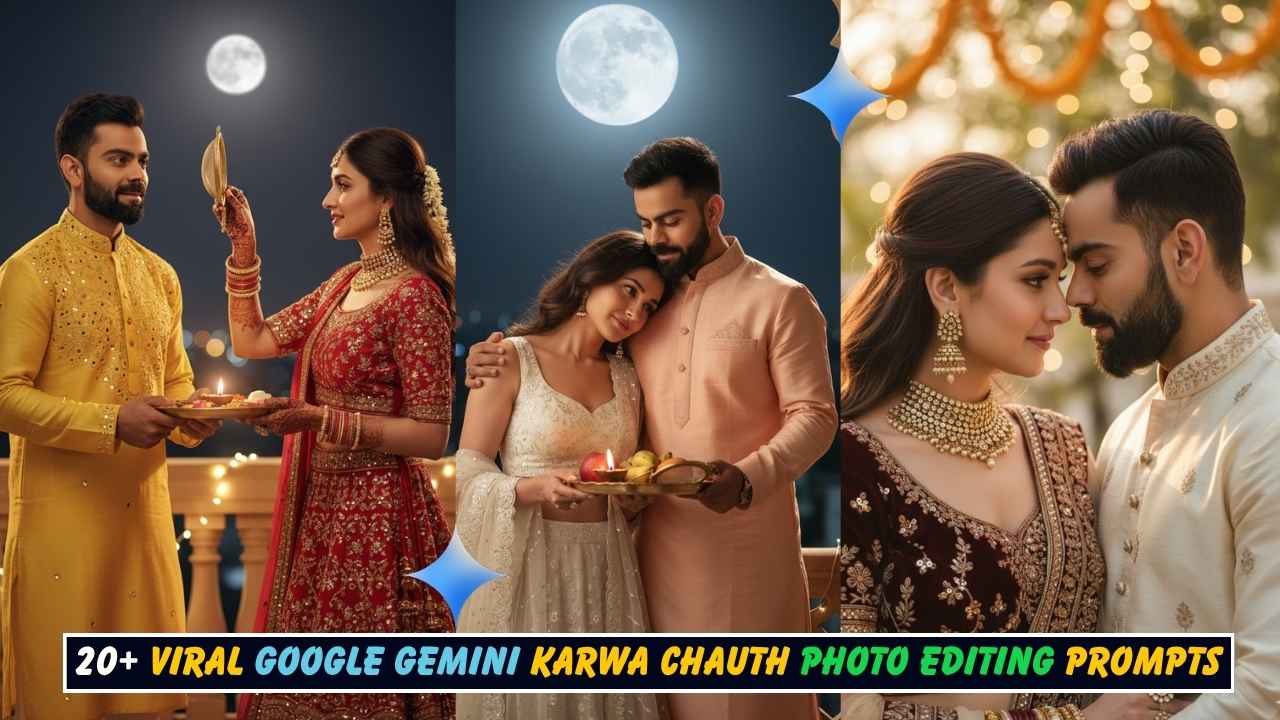 Google Gemini Karwa Chauth Photo Editing Prompts