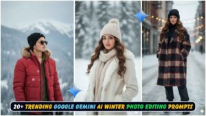 Google Gemini Winter AI Photo Editing Prompts