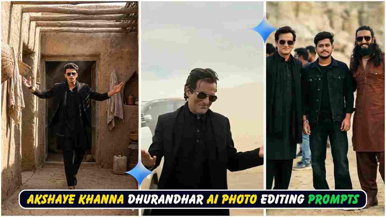 Akshaye Khanna Dhurandhar Ai Photo Editing Prompts